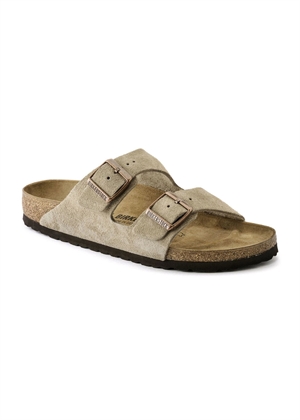 Arizona suede sandal Taupe Birkenstock